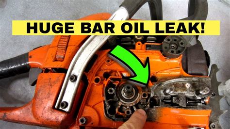 craftsman chainsaw bar oil leak|Know 5 Possible Causes of Craftsman Chainsaw Leaking Bar Oil